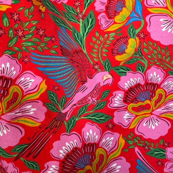 NWT Sezane x Farm Rio collab - Pippa Dress - floral/tropical/bird print - size L - Picture 16 of 17